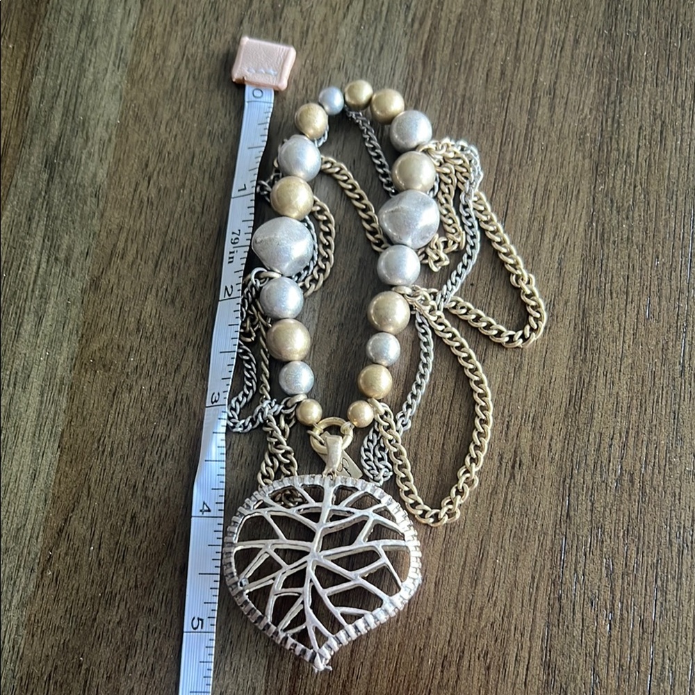 Jessica Simpson Stretch Bracelet Gold and Silver